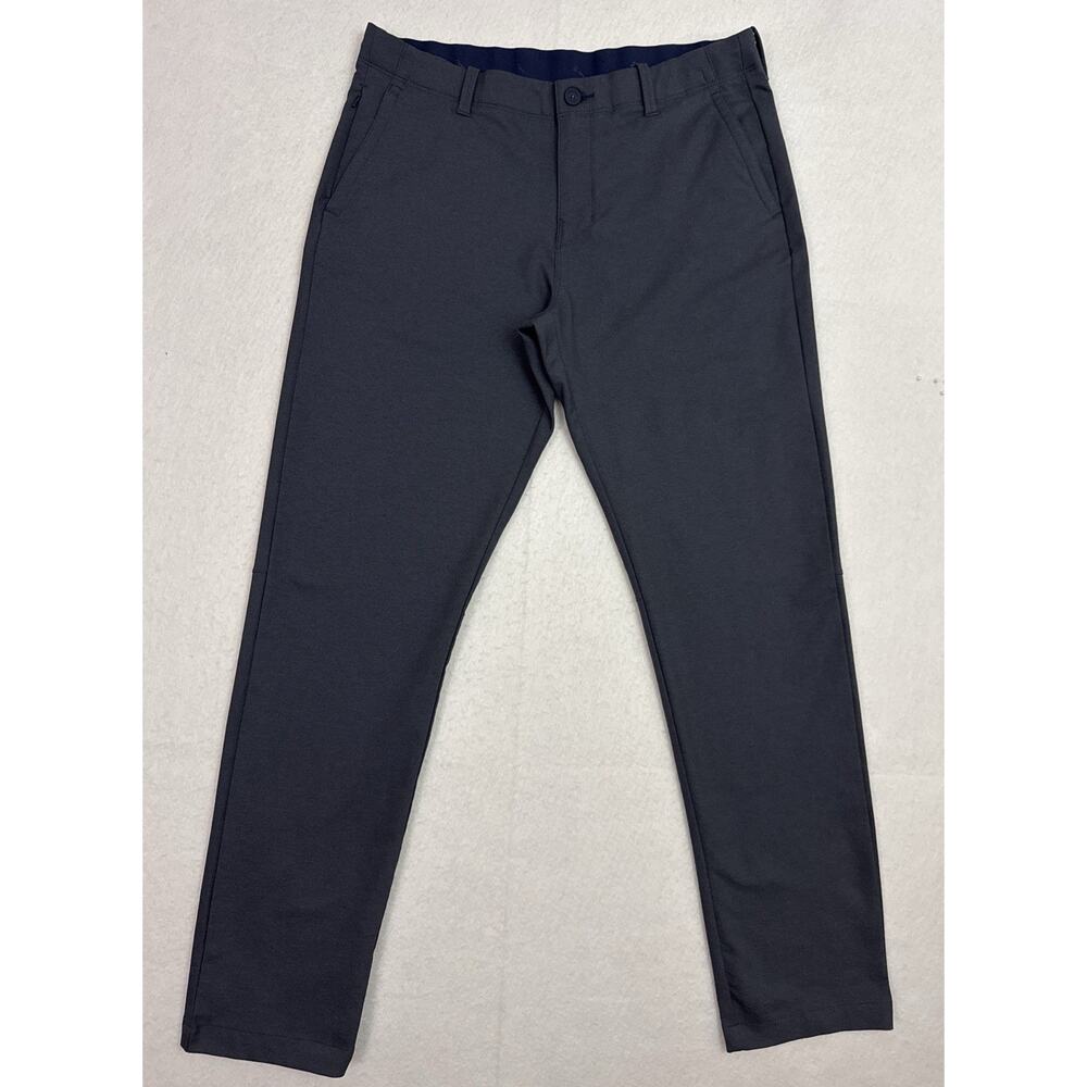 Tommy Bahama On Par Golf Pants Mens 34x32 Blue Flat Front Performance Golf